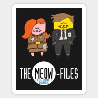 The Meow-Files Sticker